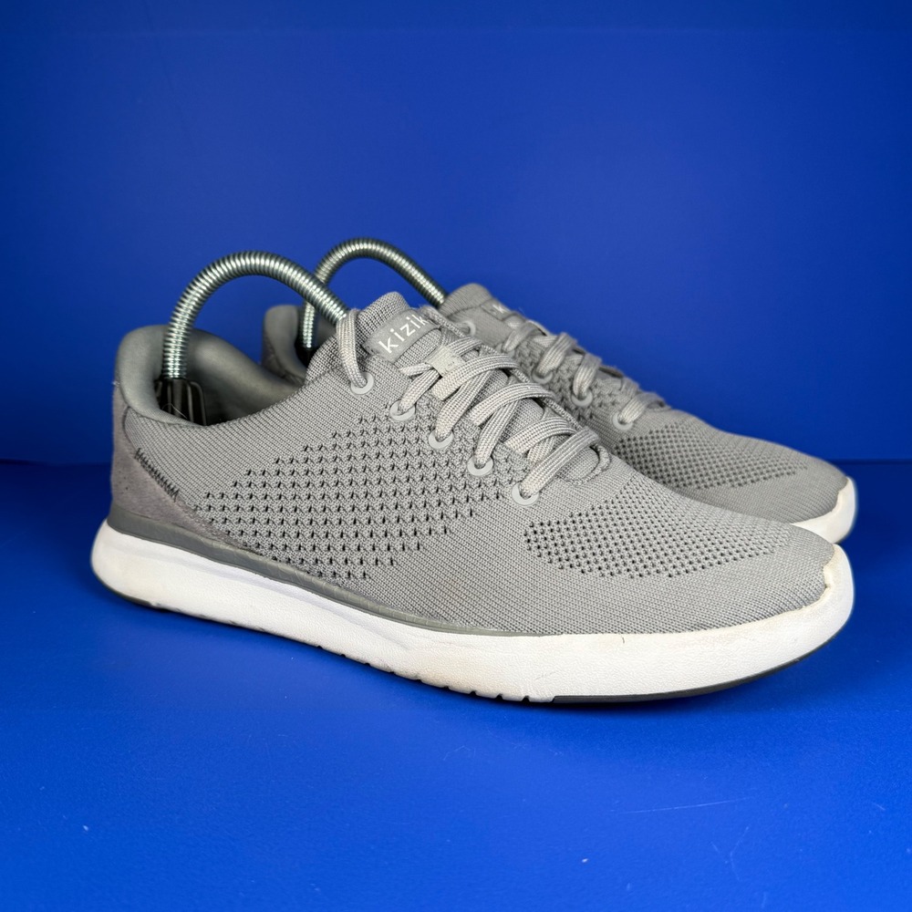 Kizik Women's Grey Lima Mesh Sneakers Athletic Shoes M 7.5 Wide W‎ 9 Wide